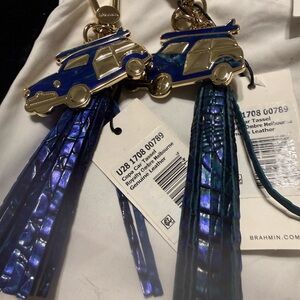 Brahmin Royalty Ombre Leather Tassel